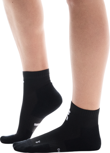 Nogavice On Running Running Core Mid Socks Črna | 2uf10070553, 0