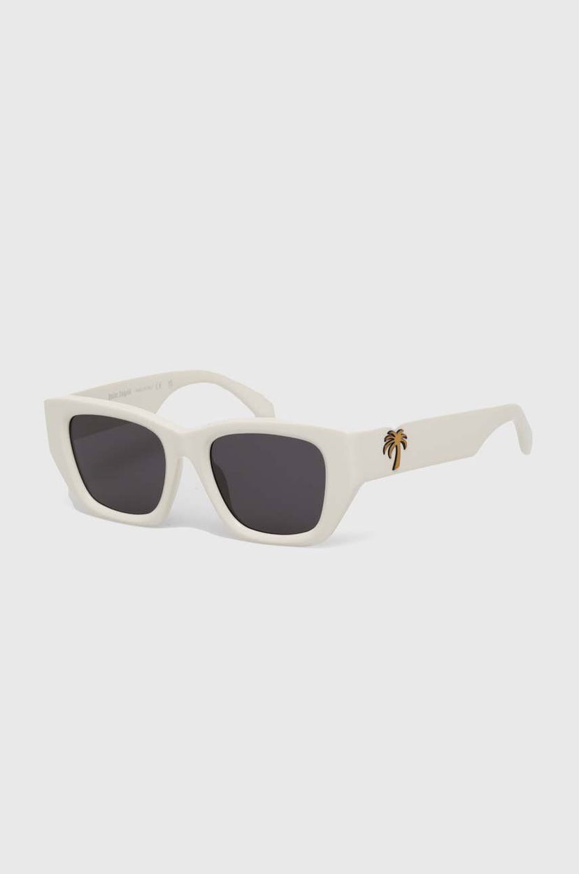 Sončna očala Palm Angels Palm Angels Sunglasses with Palm Tree Accent Bela | PERI034.510107