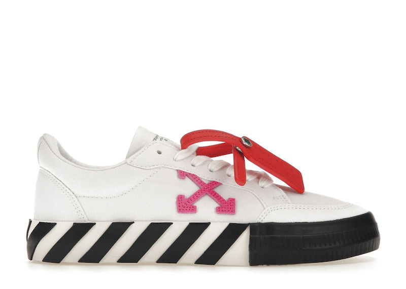 Superge in čevlji Off-White Vulc Low White Black Fuchsia W Bela | OWIA272S23FAB0010132, 0