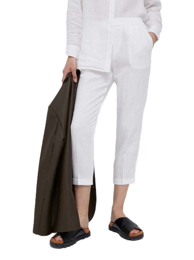 Hlače United Colors of Benetton Trousers Bela | 4AGH558X5.101.