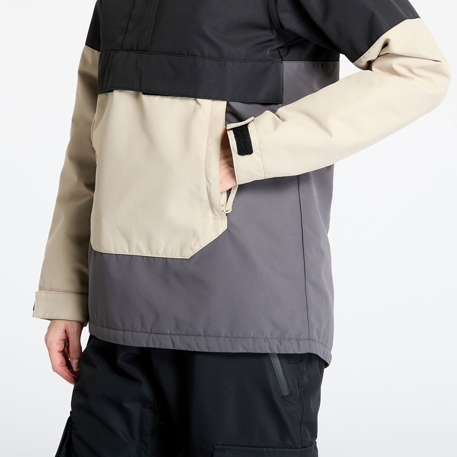 Vetrovka Horsefeathers Mija II Colorblock Anorak Jacket Bež | OW224A, 1
