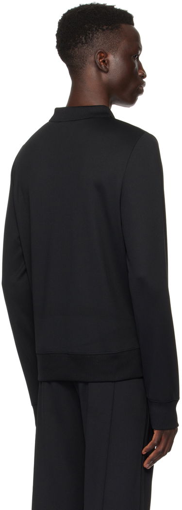 Polo majica Courrèges Courrèges Zip Sweatshirt Črna | 124JVE063JS0091, 2