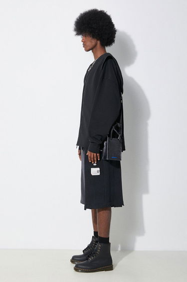 Kratke hlače Maison MIHARA YASUHIRO Maison MIHARA YASUHIRO Vertical Switching Shorts Črna | A12SP563, 6