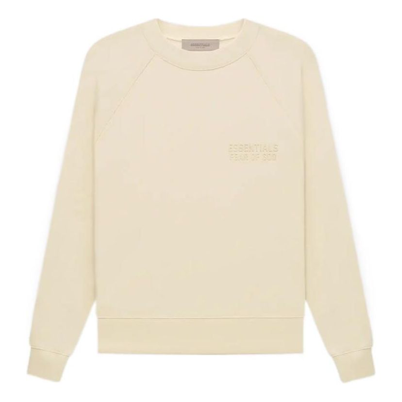 Pleteni pulover Fear of God Essentials Crewneck Sweatshirt Bež | FOG-FW22-099, 0