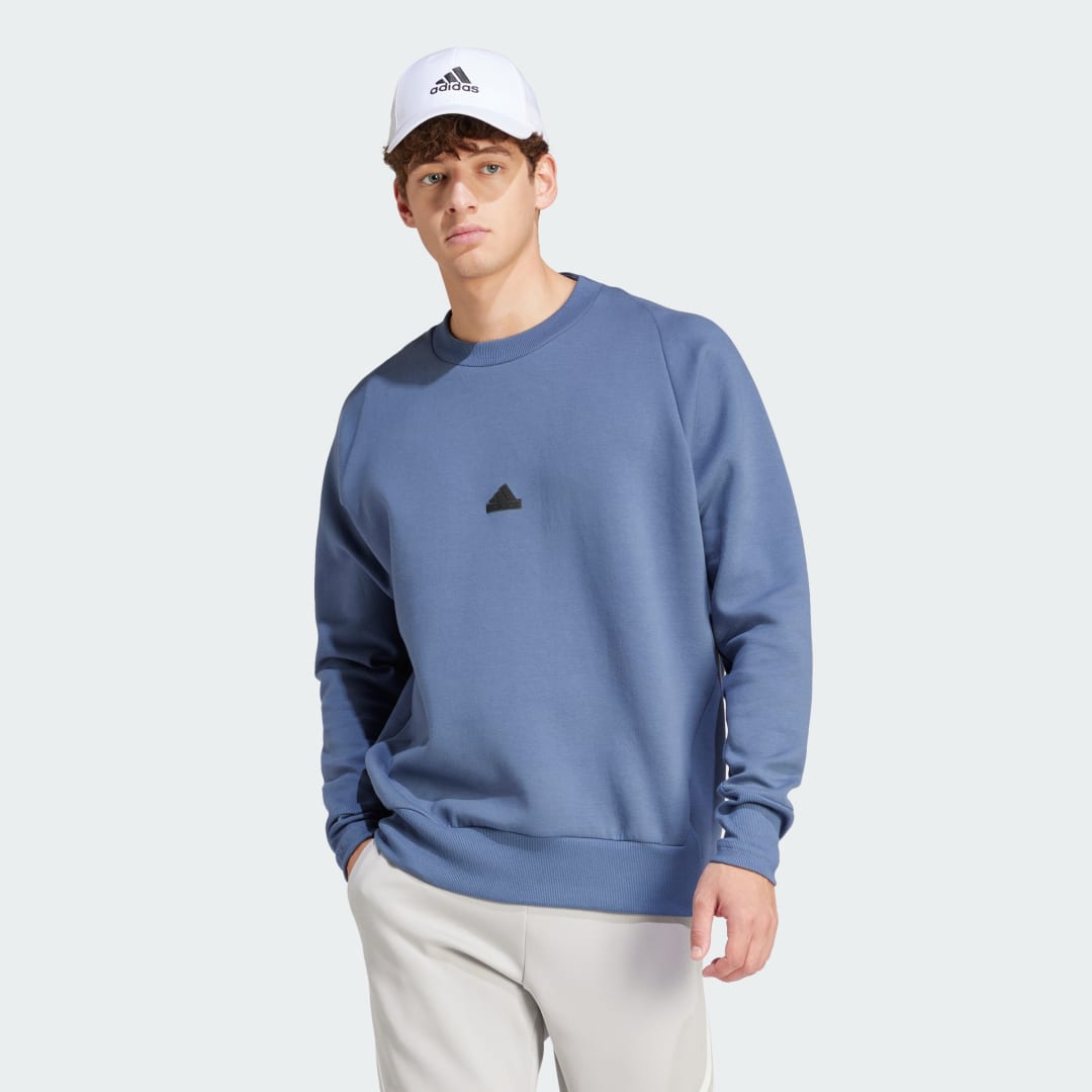 Pulover adidas Performance Z.N.E. Premium Modra | IR5243, 1