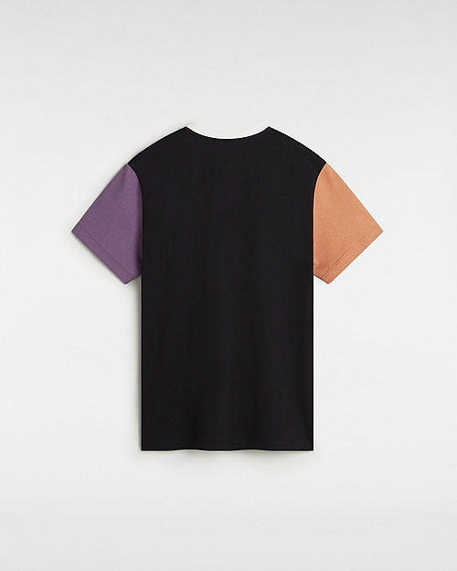 Majica Vans Colorblock Boyfriend Fit T-shirt Črna | VN000JDK1KP, 1