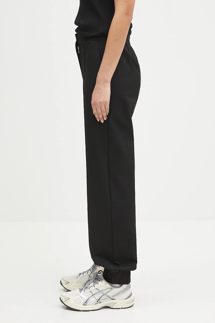 Hlače Samsoe Samsoe Samsoe Samsoe Saneem High Waist Pants Črna | F25100156, 1