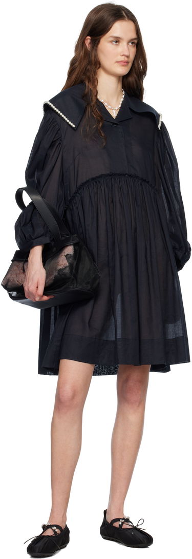 Torbica Simone Rocha Simone Rocha Carnation Pocket Tote Črna | BAG186F 0805, 3