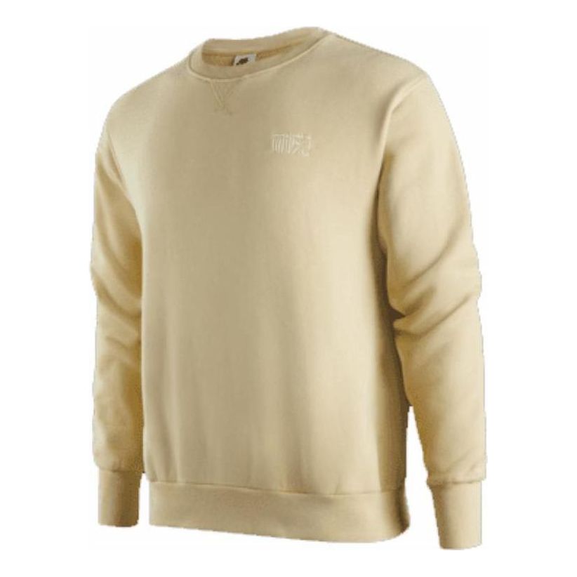 Pleteni pulover Nike Nike Series Solid Round Neck Pullover Bež | DV5252-783
