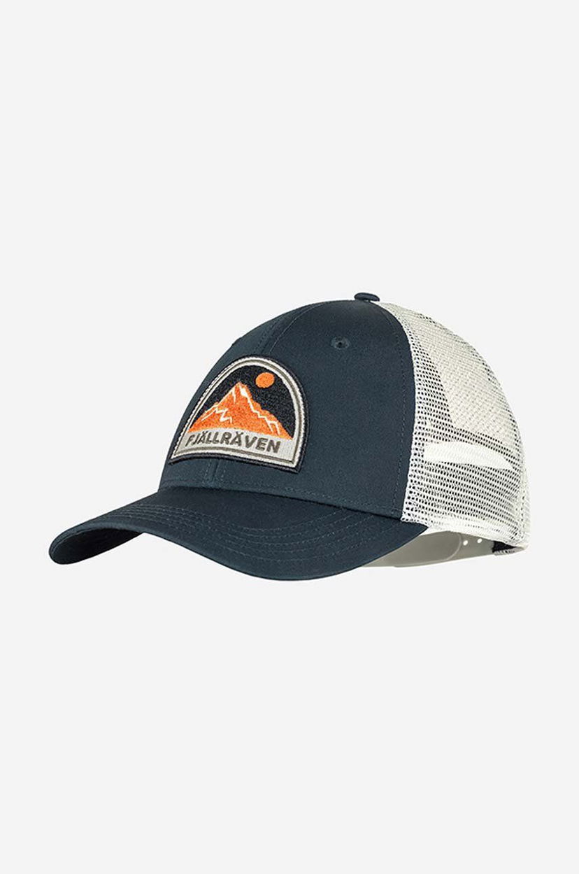 Kapa FJÄLLRÄVEN Badge Cap Modra | F78152
