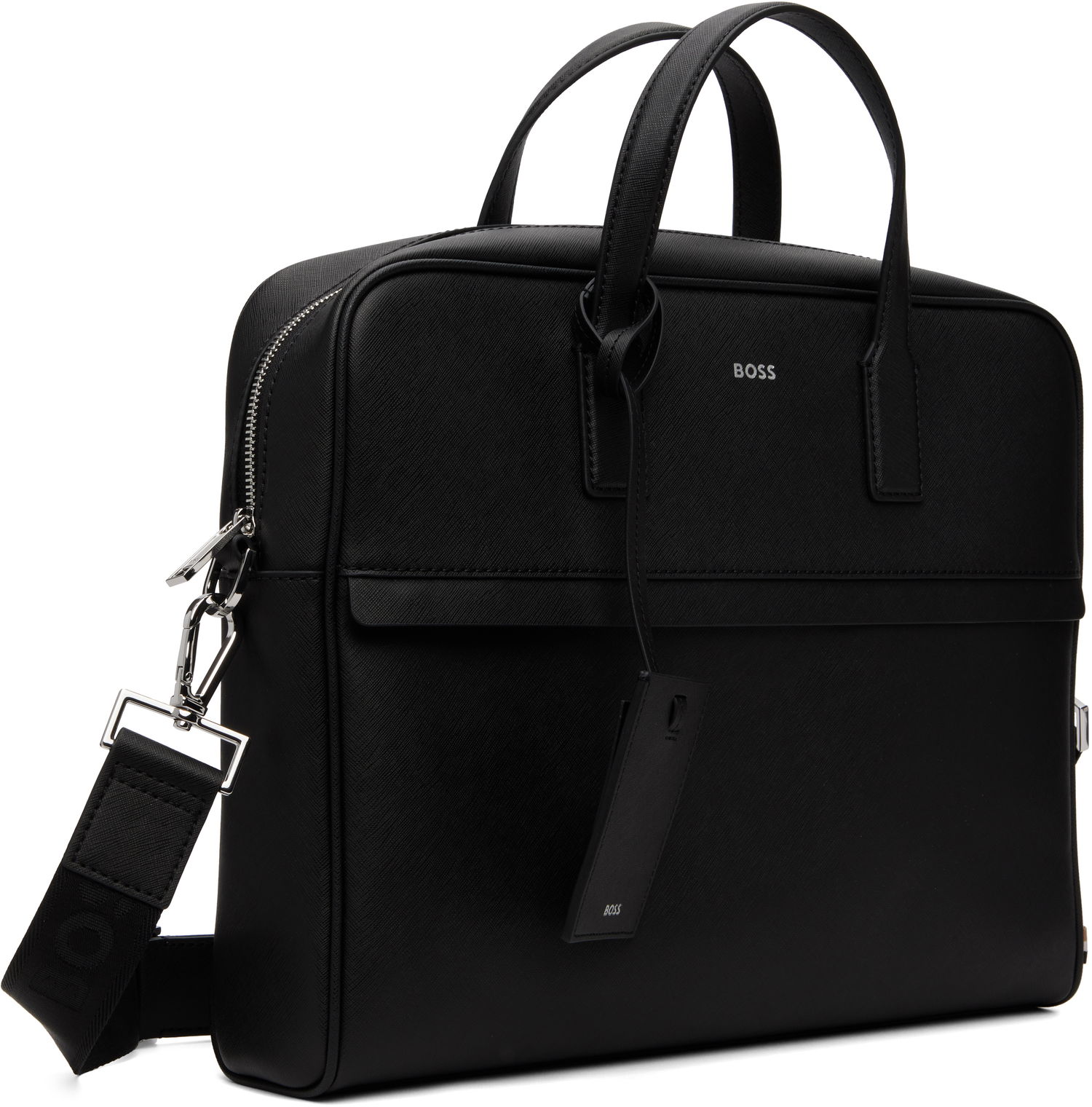 Torba za čez ramo BOSS Notebook Bag Črna | 50483563, 1
