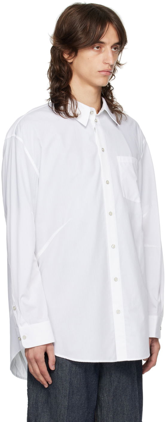 Srajce Helmut Lang Helmut Lang Apex Oversized Shirt Bela | O06HM599, 1