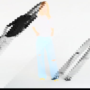 Majica DAILY PAPER Daily Paper Shadow Grid Short Sleeve T-Shirt Črna | 2521099, 3