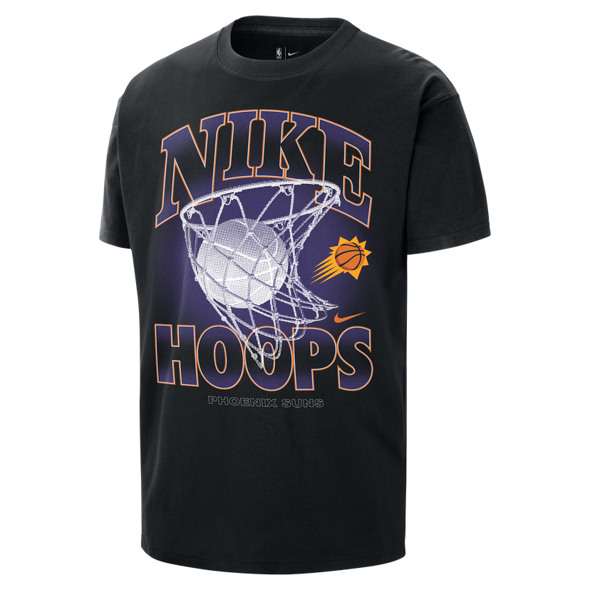 Majica Nike Nike NBA Max90 Phoenix Suns Courtside T-Shirt Črna | HQ1276-010