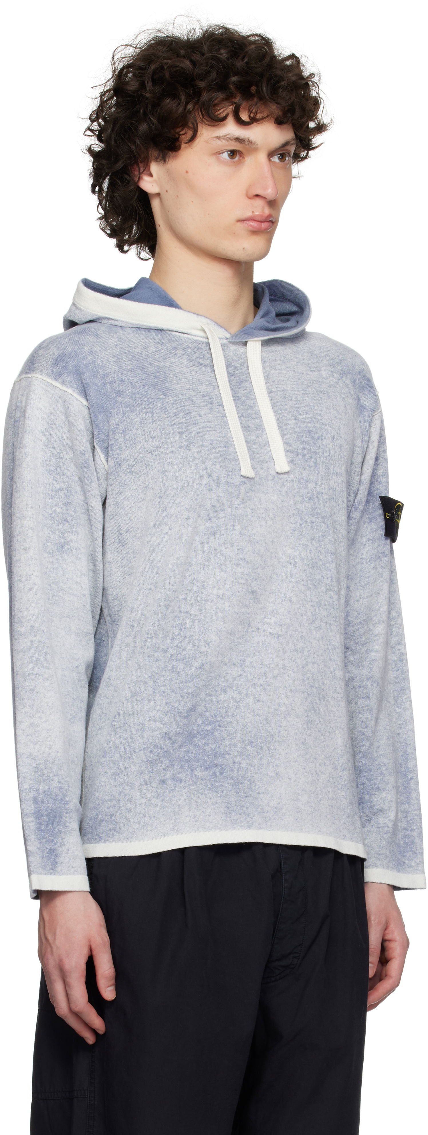 Pulover Stone Island Stone Island Raw Hand Light Reversible Hoodie Modra | K1S15 5100029 S00Z2, 1