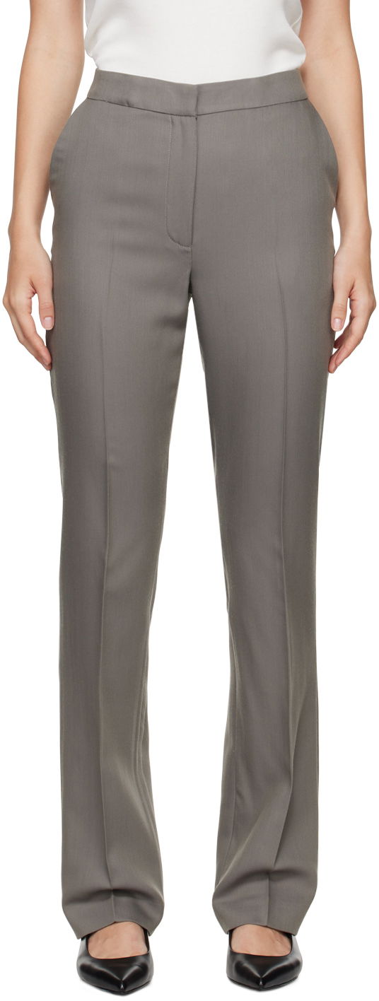 Hlače Loulou de Saison Loulou de Saison Kallisto Trousers Siva | KALLISTO