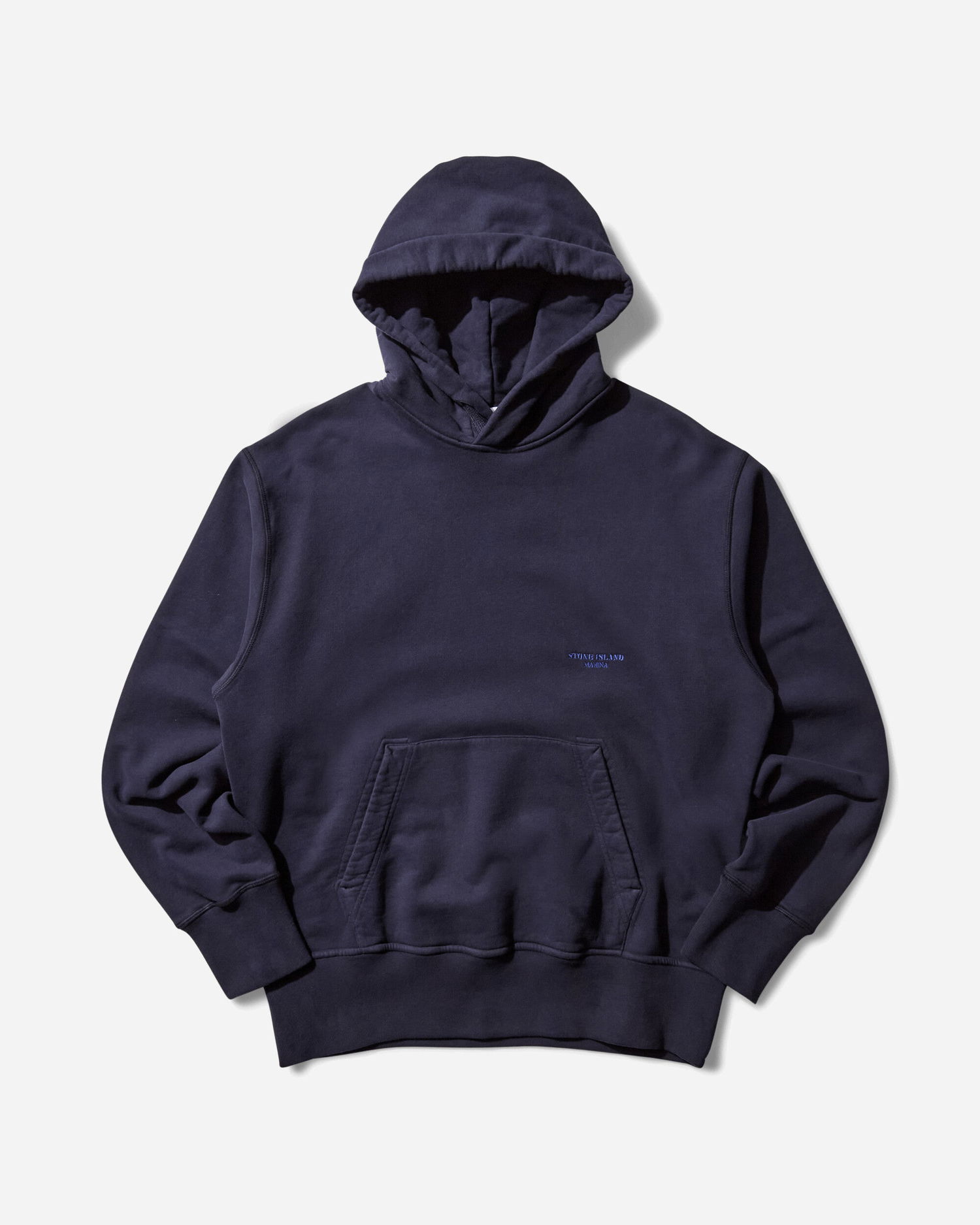 Pulover Stone Island Brushed Organic Cotton Hoodie Mornarica | K2S15-6100027-S0X13 V002A, 1