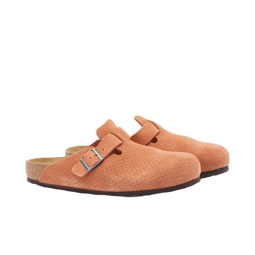 Superge in čevlji Birkenstock Boston Burnt Orange Embossed Dots Bež | 1027100