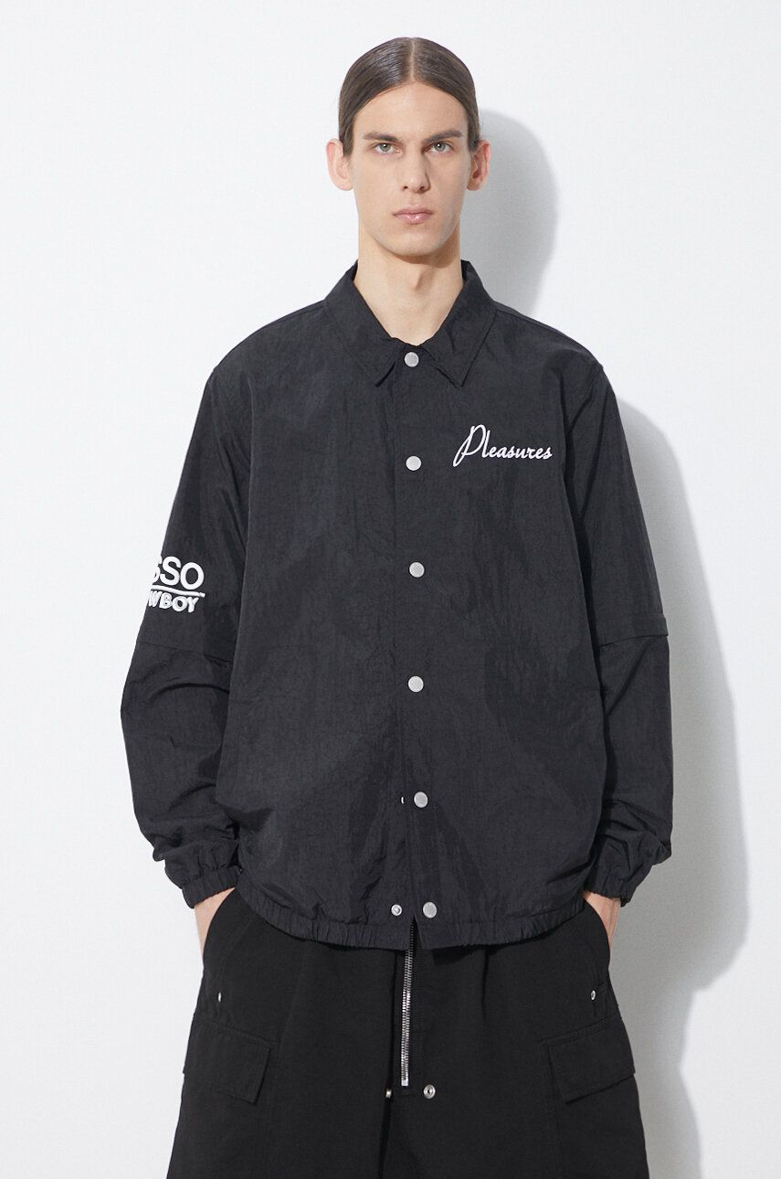 Vetrovka Pleasures Gypsy Coach Jacket Črna | P24SP009.BLACK, 0