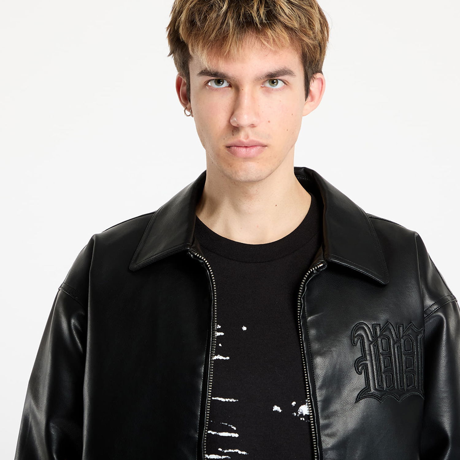 Bomber jakna Wasted Paris Wasted Paris Kingdom Curve Varsity Jacket Črna | WP_000272, 1