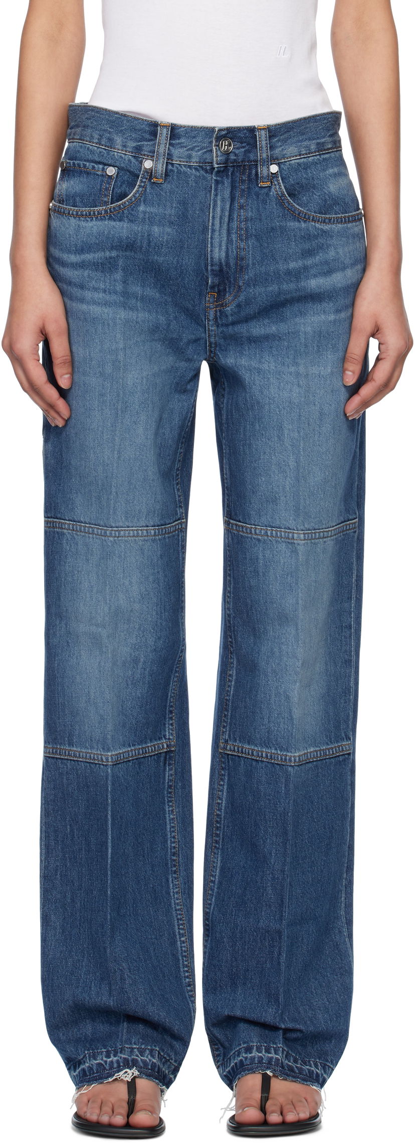 Kavbojke Helmut Lang Helmut Lang Carpenter Jeans Modra | O10DW203