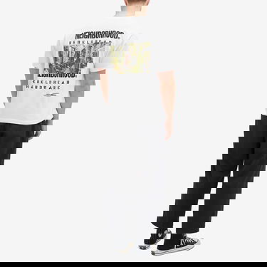 Majica Neighborhood Neighborhood x Rebel Dread Hardware Graphic T-Shirt, Size Large Bela | 242PCDRN-ST02S-WHT, 4