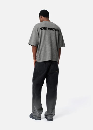 Majica AXEL ARIGATO Distort Knitted T-Shirt Siva | A3427003, 4