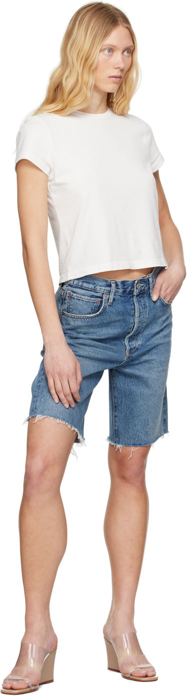 Kratke hlače AGOLDE AGOLDE 90's Distressed Denim Shorts Modra | A223B-1206, 3