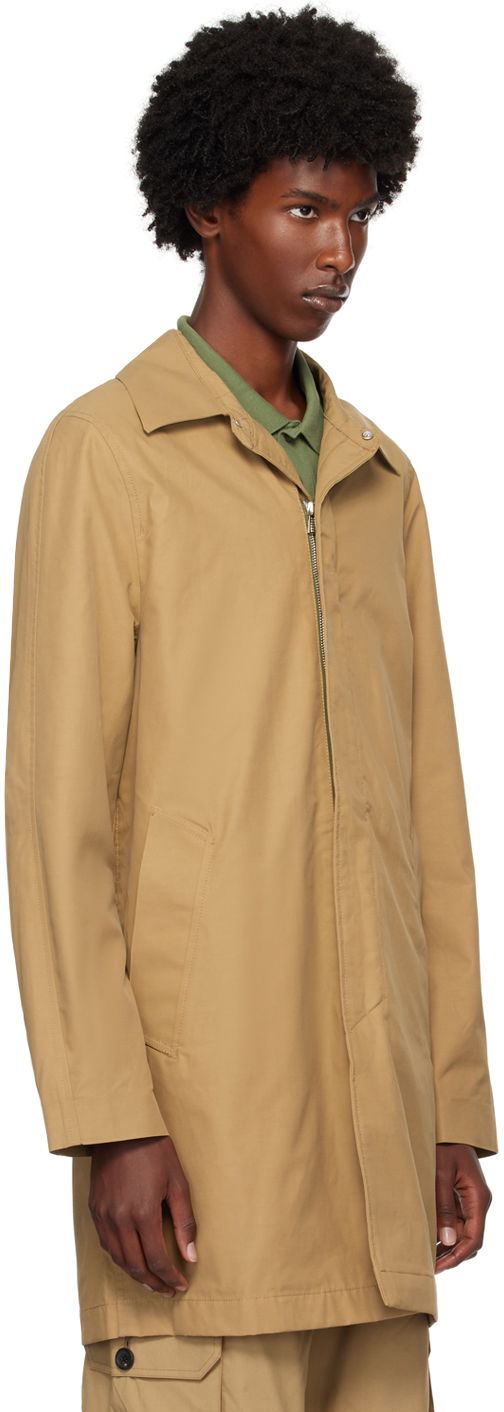 Plašči Paul Smith PS Paul Smith Spread Collar Coat Bež | M2R-018Z-N22090-61, 1