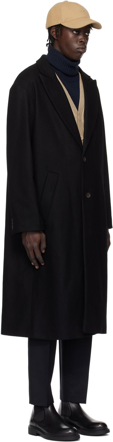 Plašči A.P.C. Oversized Wool Coat Črna | WOAJS-H01543, 1