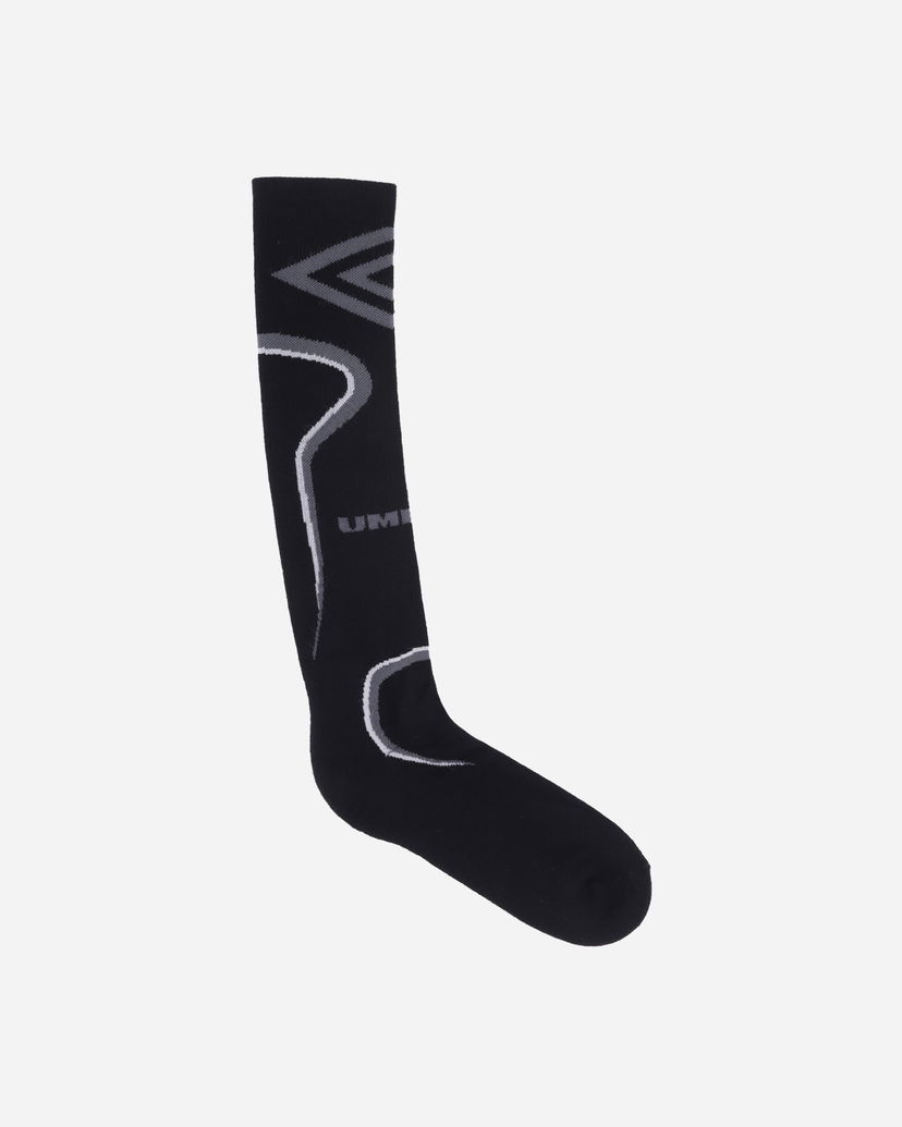 Nogavice Umbro Knee High Socks Črna | UBMW0167JY41 BLK0001
