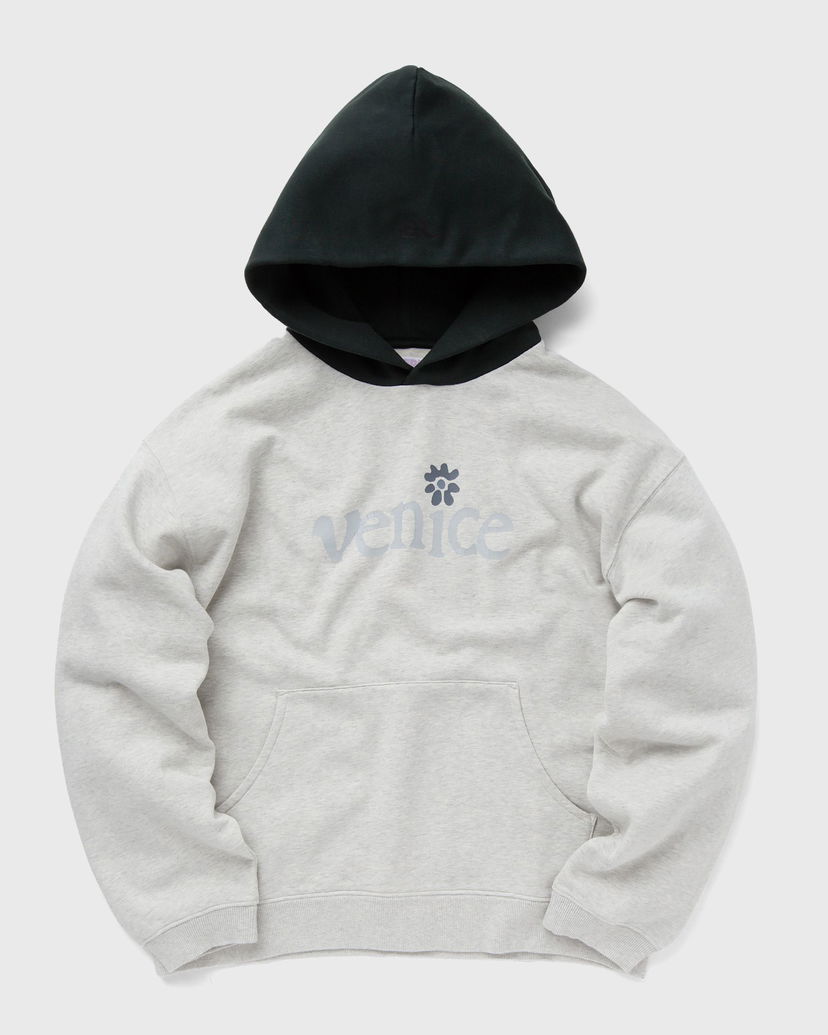 Pulover ERL Venice Knit Hoodie Siva | ERL08T032