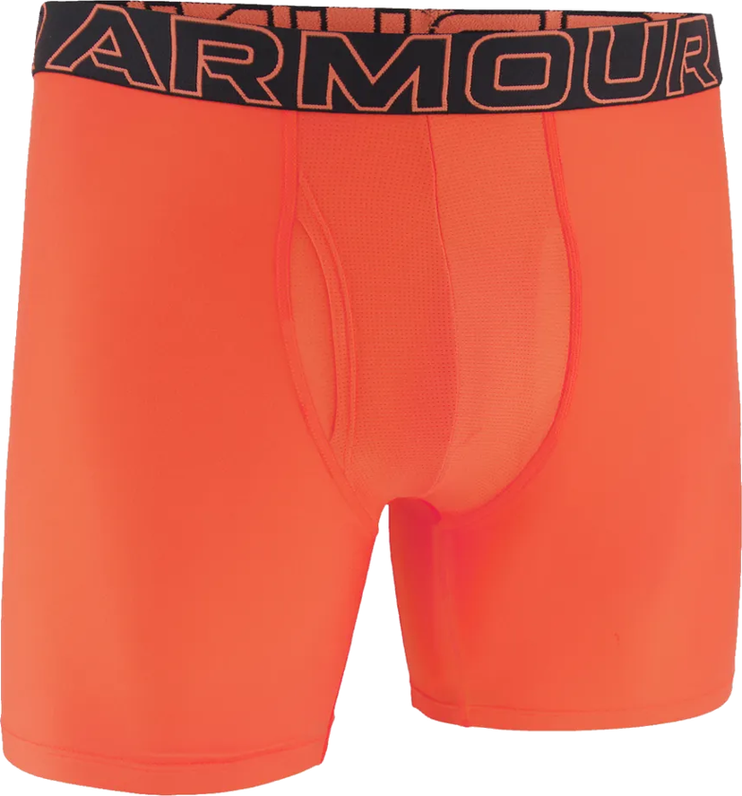 Boksarice Under Armour Under Armour Performance Tech™ 6" Boxerjock® Boxer Briefs Oranžna | 1383849-847