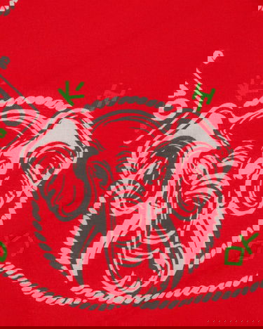 Šala KENZO Levi’s® x Printed Bandana Rdeča | FD68EU230LE9 22, 4