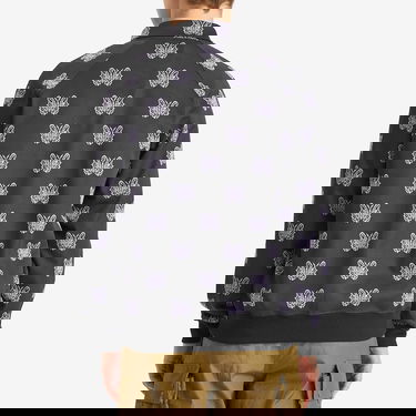 Vetrovka Needles Kae Tanaka Poly Jacquard Track Jacket, Size Large Črna | QV424, 3