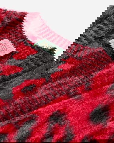 Telovnik Aries Brushed Leopard Print Vest Rdeča | AR4004104 Red, 3