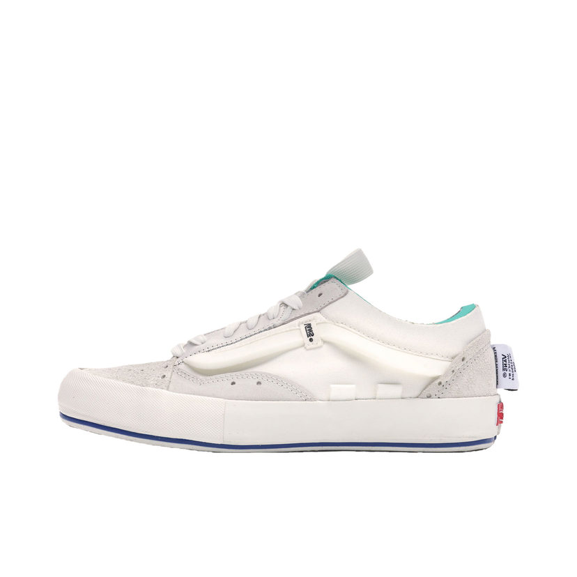 Superge in čevlji Vans Old Skool Cap Deconstructed Marshmallow Bela | VN0A45K1VRW