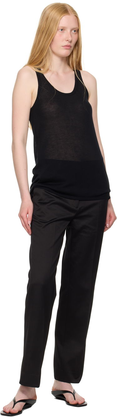 Hlače TOTEME TOTEME Tailored Chino Trousers Črna | 253-WRB0283-FB0498, 3