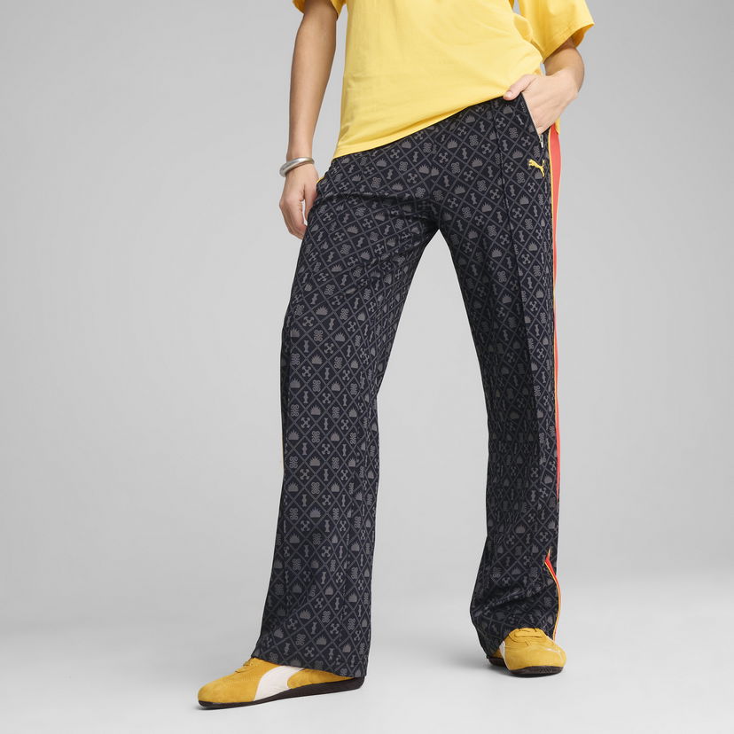 Trenirka Puma Road To Unity T7 Printed Straight-Leg Pants Črna | 629794_16
