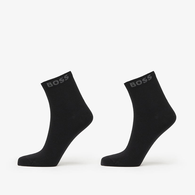 Nogavice BOSS Hugo Men-H-2P Sh Uni Cc Socks Black Črna | 50491208-001
