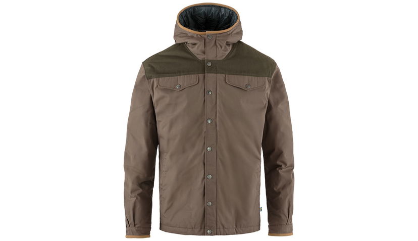 Puhovka FJÄLLRÄVEN Greenland No. 1 Down Jacket Rjava | F87021-244-633