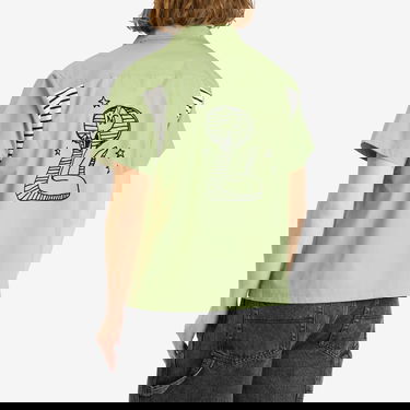 Srajce Brain Dead Brain Dead Cobra Flocked Bowling Shirt, Size Large Zelena | BDS25T040042-SPT, 3