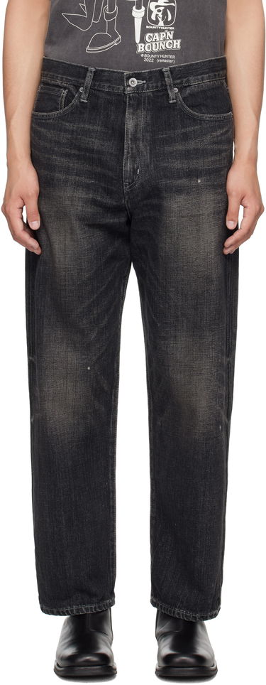 Kavbojke Neighborhood Neighborhood Washed DP Basic Jeans Črna | 251XBNH-PTM05, 0