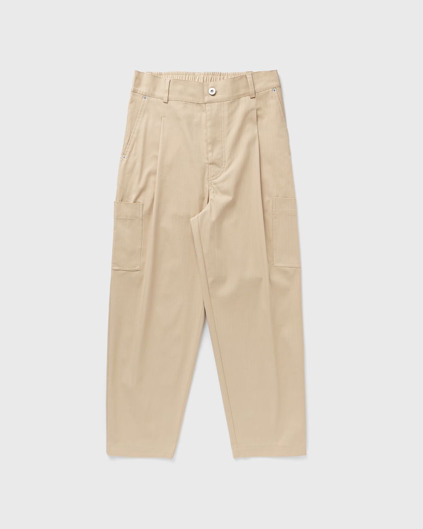 Cargo hlače Drôle de Monsieur Drôle de Monsieur Le Pantalon Cropped Twill Casual Pants XL Bež | F-BP155-CO206-BG