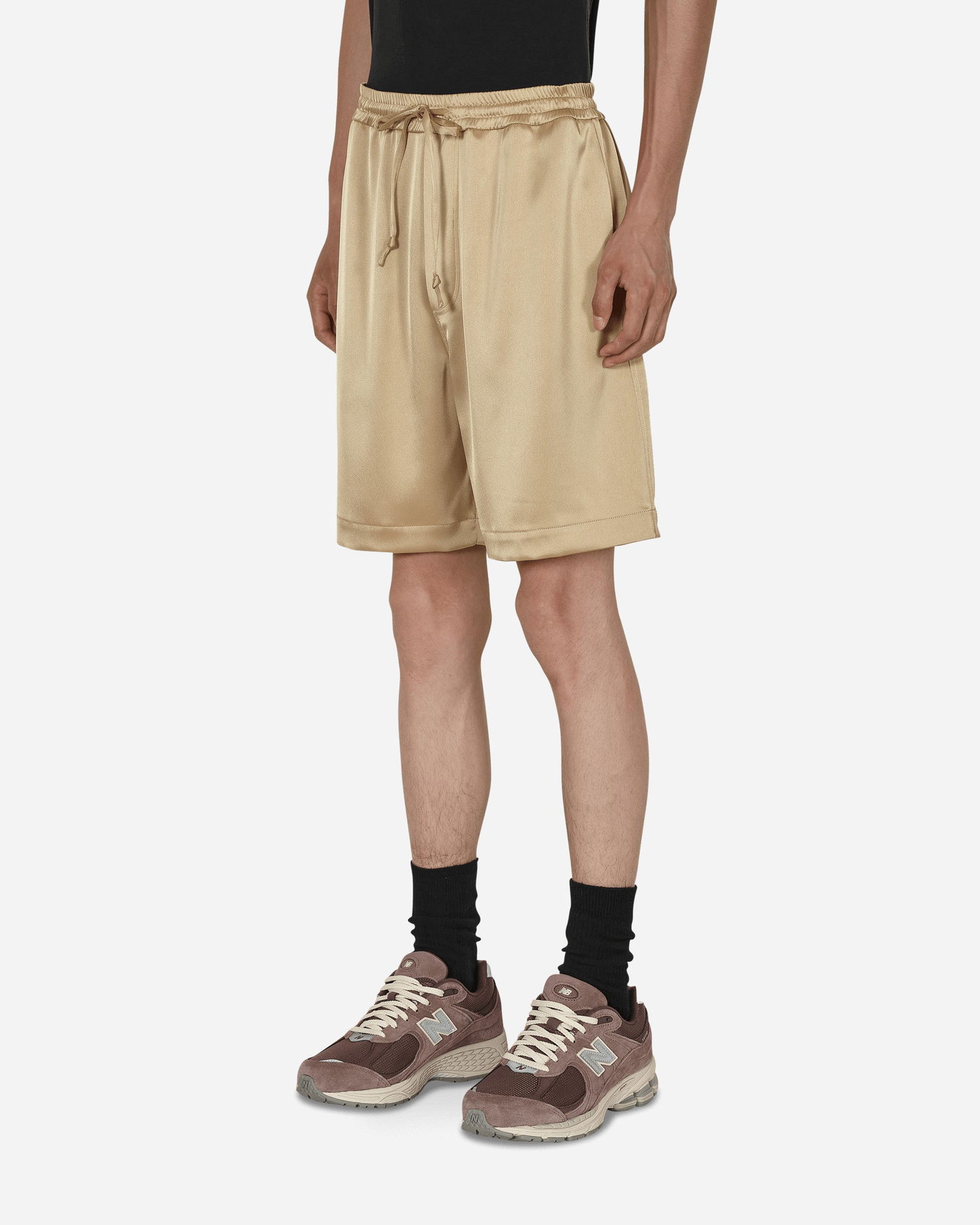 Kratke hlače Nanushka Doxxi Shorts Bež | NM22PFST00172  HAY, 1