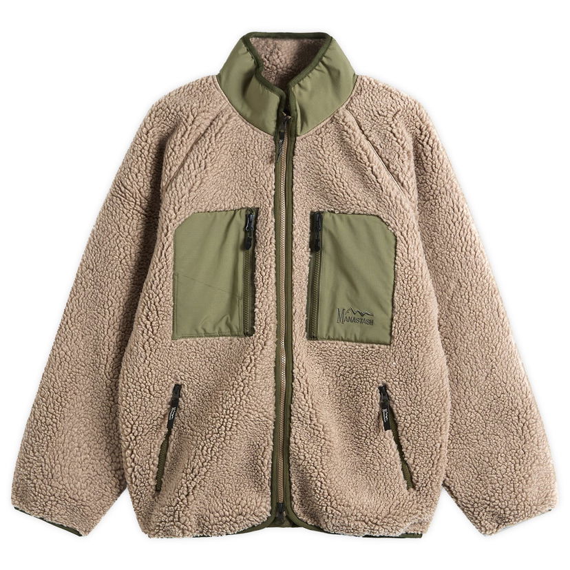 Jakna Manastash Manastash Mountain Gorilla Fleece Jacket Bež | 7925252002-430