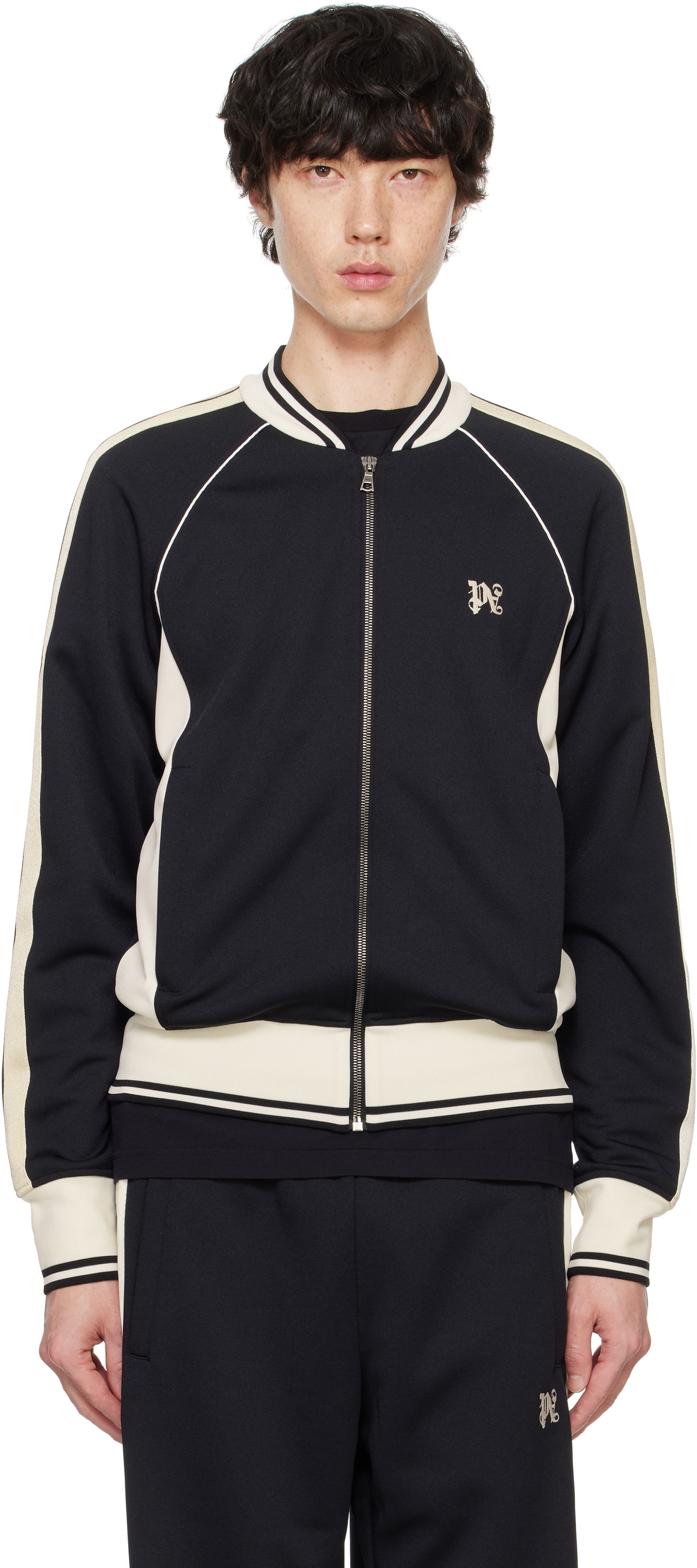 Bomber jakna Palm Angels Track Črna | PMBD080F24FAB0011003, 0