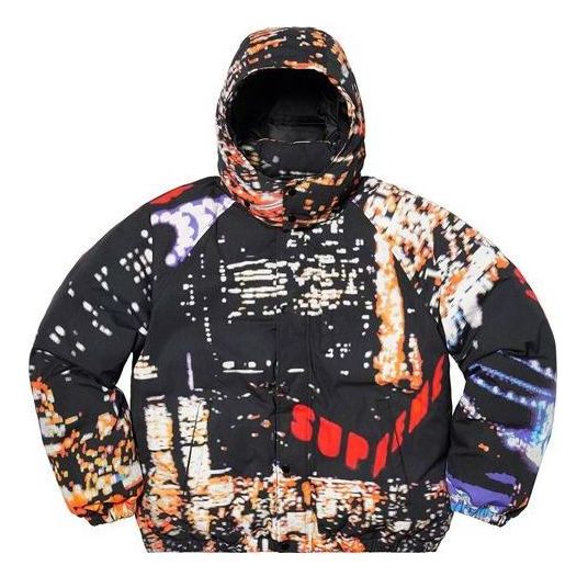 Puhovka Supreme City Lights Puffy Jacket Večbarvna | SUP-SS20-355