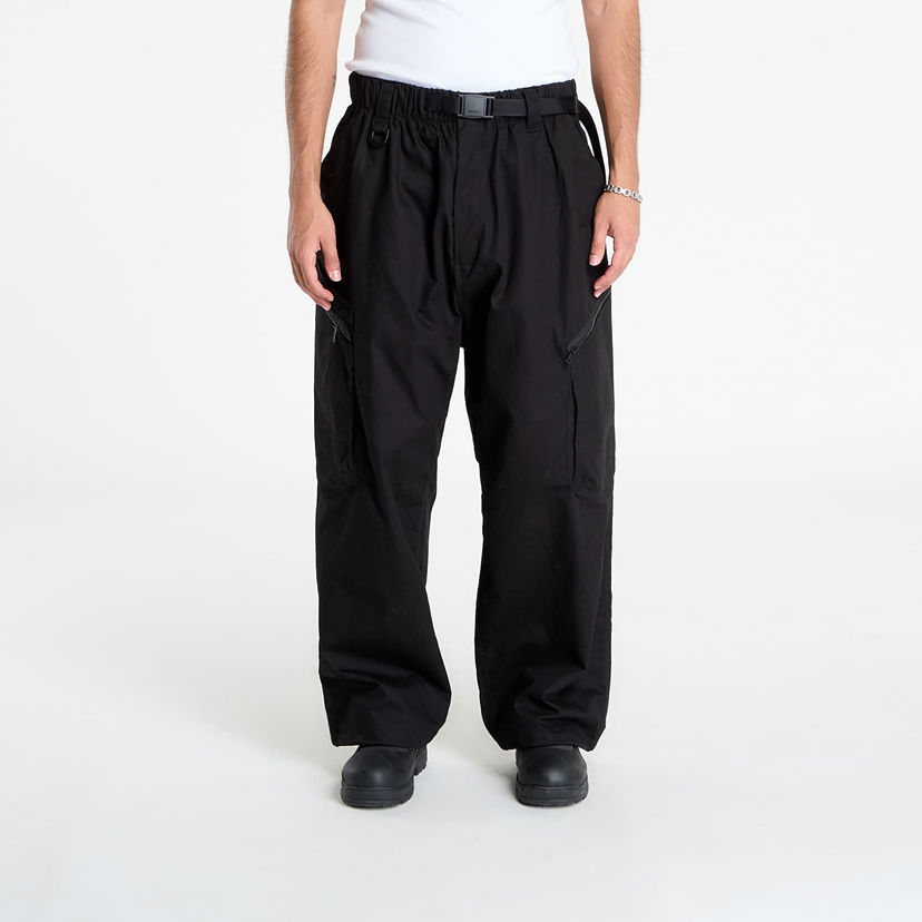 Cargo hlače Y-3 Y-3 Twill Cargo Pants Črna | JW4621