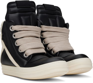 Superge in čevlji Rick Owens Rick Owens Hollywood Jumbolace Geobasket Črna | RU01E5898 LLPPW2, 3